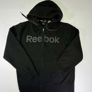 Reebok Black Full Zip Hoodie Jacket Men’s Medium